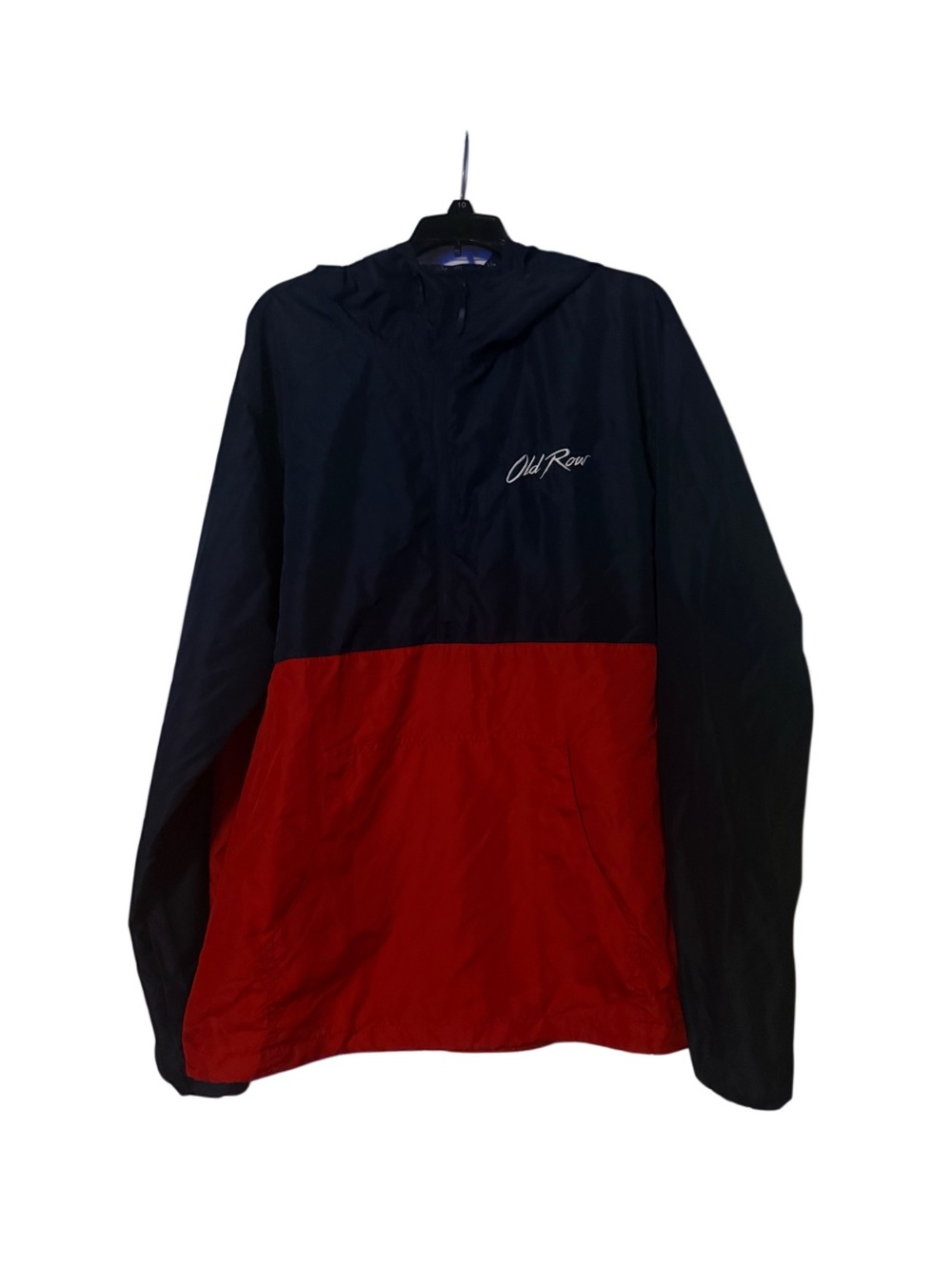 Old Row Windbreaker/Jacket 2XL Red/Navy